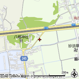 岡山県岡山市北区西花尻1117周辺の地図