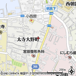 兵庫県明石市太寺大野町2701周辺の地図