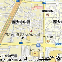 岡山県岡山市東区西大寺中野433周辺の地図