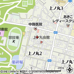 兵庫県明石市上ノ丸2丁目1-21周辺の地図