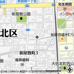 ＬＡＢＬａＣＯＲＥ新屋敷周辺の地図