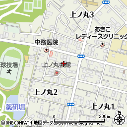 兵庫県明石市上ノ丸2丁目1周辺の地図