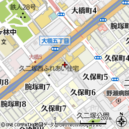 兵庫県神戸市長田区腕塚町周辺の地図