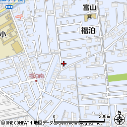 岡山県岡山市中区福泊153-18周辺の地図