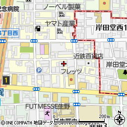 布施テイト工業所周辺の地図