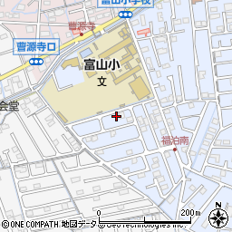 岡山県岡山市中区福泊205-12周辺の地図