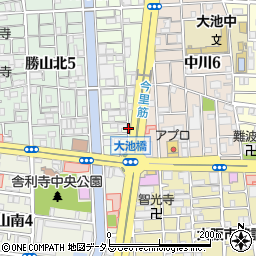 株式会社川上葬祭　大池橋店周辺の地図