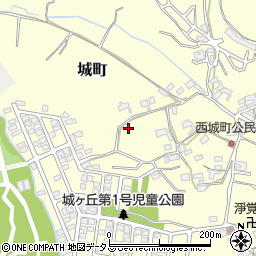 奈良県大和郡山市城町263周辺の地図