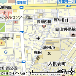 鹿田薬局周辺の地図