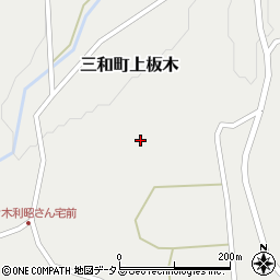 広島県三次市三和町上板木987周辺の地図