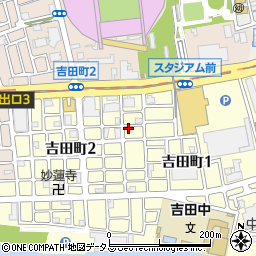 リパーク兵庫吉田町１丁目駐車場周辺の地図