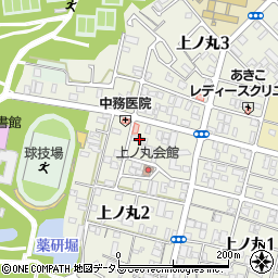 兵庫県明石市上ノ丸2丁目1-25周辺の地図