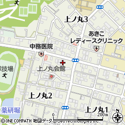 兵庫県明石市上ノ丸2丁目1-35周辺の地図