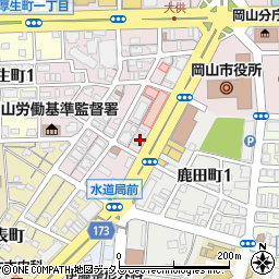 株式会社金辺商会　岡山営業所周辺の地図