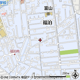 岡山県岡山市中区福泊153-34周辺の地図