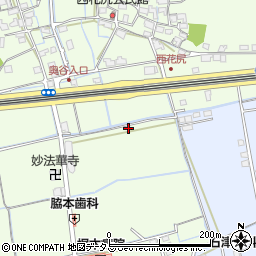 岡山県岡山市北区西花尻1191-2周辺の地図