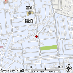 岡山県岡山市中区福泊155-17周辺の地図