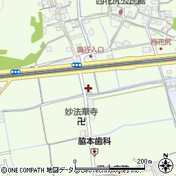 岡山県岡山市北区西花尻1143周辺の地図