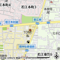 セカンドストリート東大阪店周辺の地図