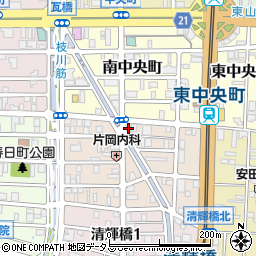 京町マンション周辺の地図
