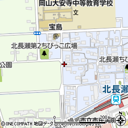 岡山県岡山市北区北長瀬本町26-21周辺の地図