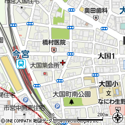 寺澤周辺の地図