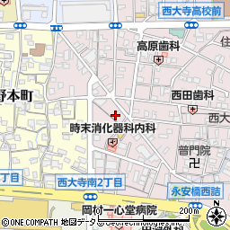 アースファミリー　西大寺店周辺の地図