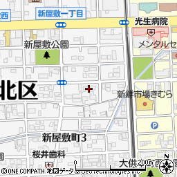 訪問看護ステーション ラポール周辺の地図