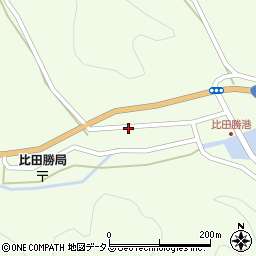 長崎県対馬市上対馬町比田勝周辺の地図