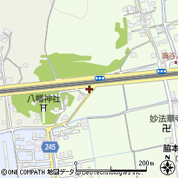 岡山県岡山市北区西花尻1097-5周辺の地図