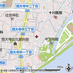 成広薬局西大寺店周辺の地図