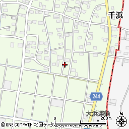 静岡県掛川市千浜6675-1周辺の地図