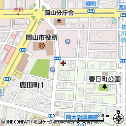 興和創薬株式会社　岡山営業所周辺の地図