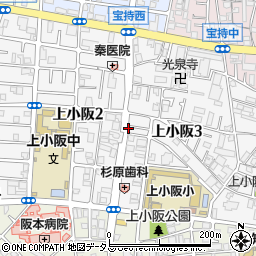 サラダ館東大阪西店周辺の地図