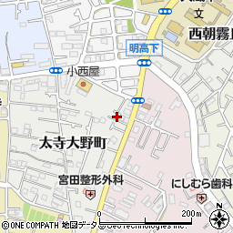 兵庫県明石市太寺大野町2708周辺の地図