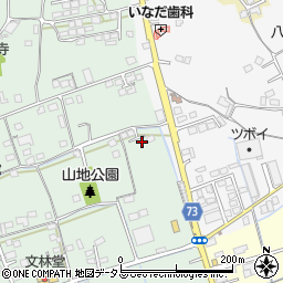 岡山県倉敷市山地129-8周辺の地図