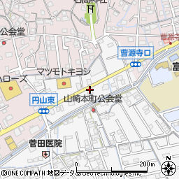 ほわいときんぐ円山店周辺の地図