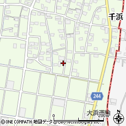 静岡県掛川市千浜6393-1周辺の地図