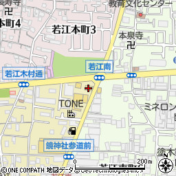プルミエール東大阪店周辺の地図