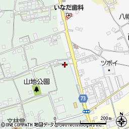 岡山県倉敷市山地129-7周辺の地図