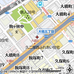 セブンイレブン神戸大橋６丁目店周辺の地図