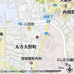 兵庫県明石市太寺大野町2710周辺の地図