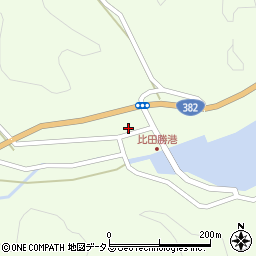 長崎県対馬市上対馬町比田勝839-3周辺の地図