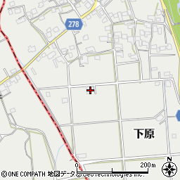 岡山県総社市下原1058周辺の地図