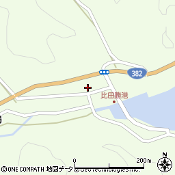 長崎県対馬市上対馬町比田勝843周辺の地図