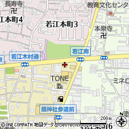 サイゼリヤ 東大阪若江南店周辺の地図