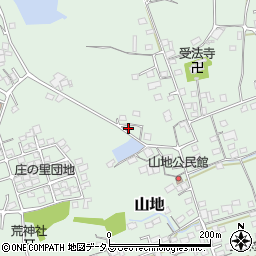 岡山県倉敷市山地599周辺の地図