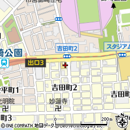ウィングシティ御崎公園周辺の地図