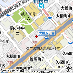 ダイソーアスタプラザ長田店周辺の地図