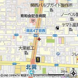 カレーハウスＣｏＣｏ壱番屋生野区北巽駅前店周辺の地図